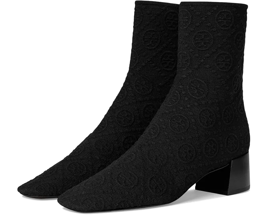 Ботинки Tory Burch Stretch на устойчивом каблуке 45 мм