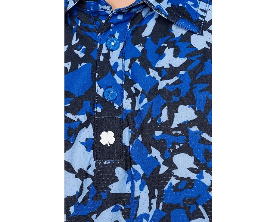 Поло Camo Mix Polo с камуфляжным принтом и технологией сохранения формы Black Clover