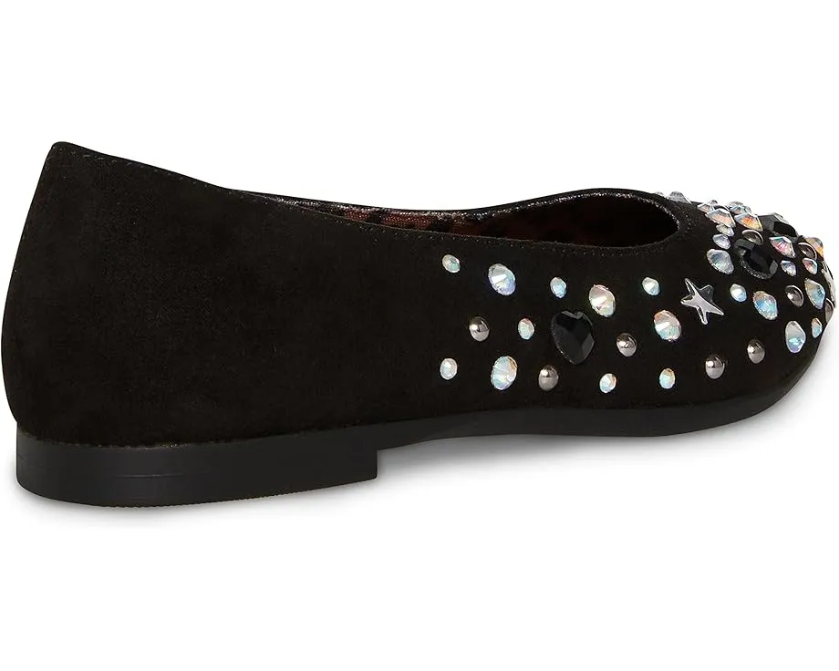 Балетки Steve Madden Blair для детей с круглым носком и каменной отделкой