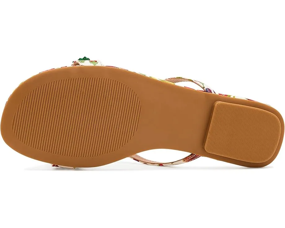 Плоские сандалии Garrik с украшениями и круглым мысом от Blue by Betsey Johnson