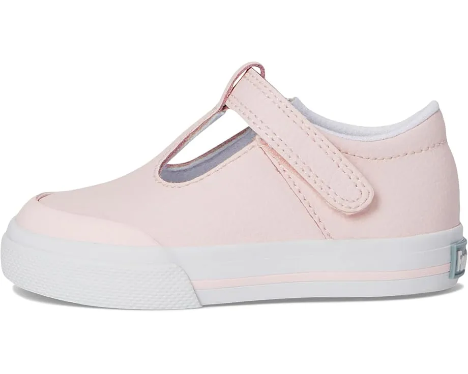 Детские туфли FootMates Drew-Leather T-bar с поддержкой свода стопы