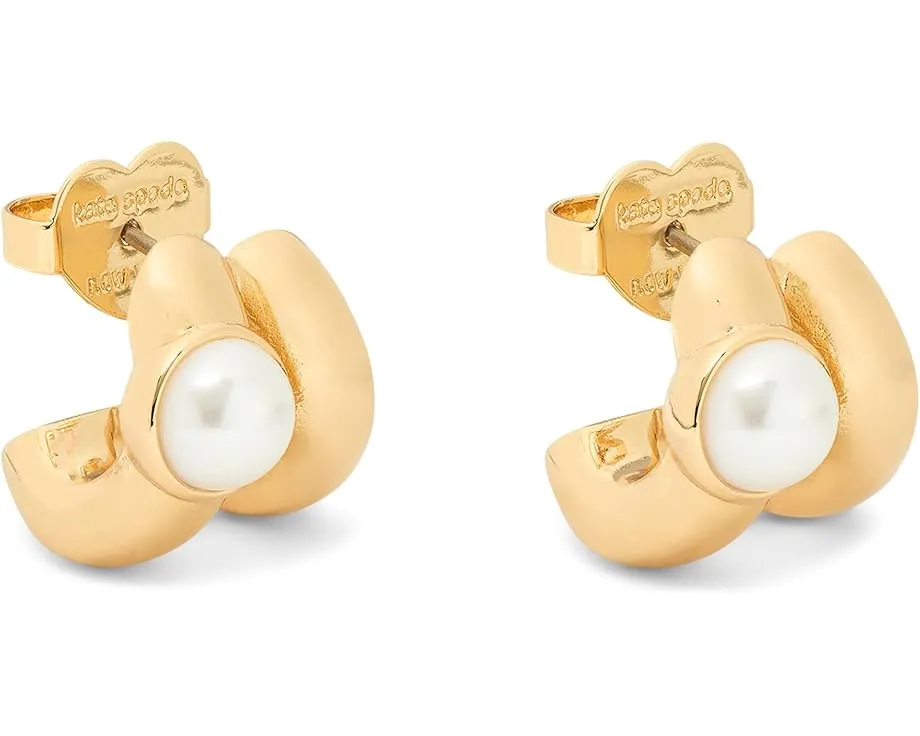 Серьги-конго Kate Spade New York Spade Flower Huggies