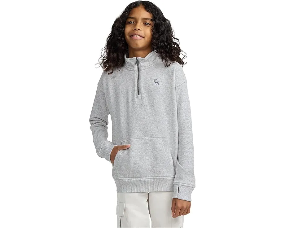 Толстовка Essentials с молнией на четверть для детей из флиса