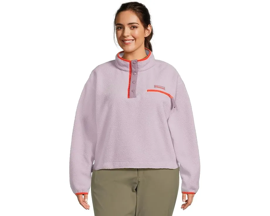 Кропированная толстовка Columbia Helvetia II с карманом на молнии