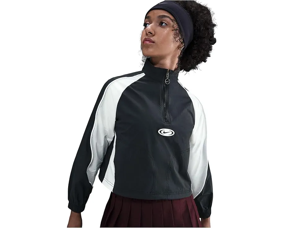 Детская куртка Nike Sportswear Track в стиле ретро с легкой тканью