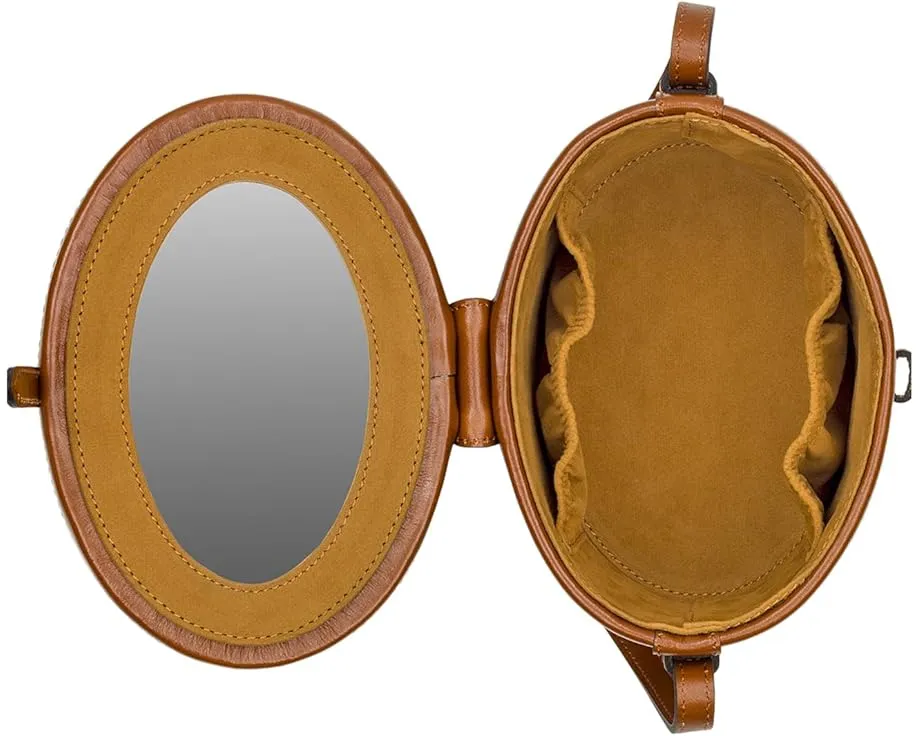 Круглая сумка кроссбоди Patricia Nash Nomiki с цветочным принтом