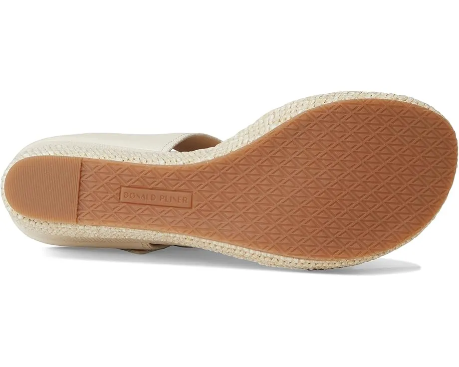 Сандалии Gizelle на пробковом каблуке с регулируемым ремешком на щиколотке Donald Pliner