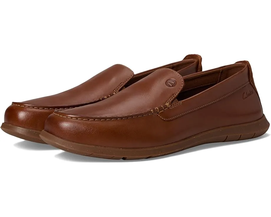 Кроссовки Clarks Flexway Step с замшевым верхом и мокасиновым носком