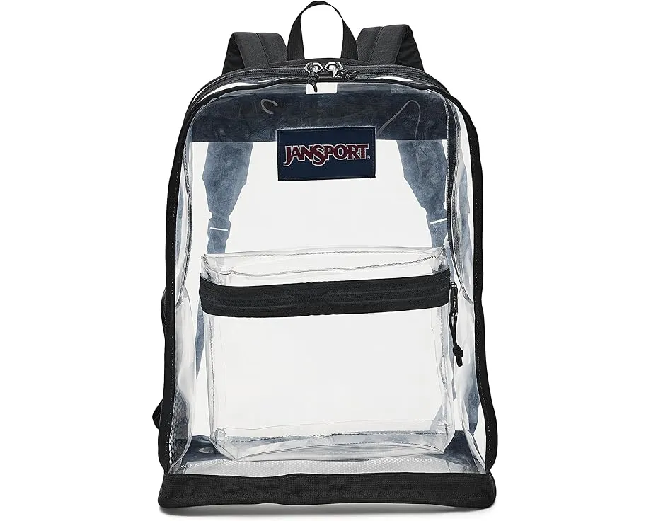 Прозрачный рюкзак JanSport Clear Pack с водонепроницаемым дном