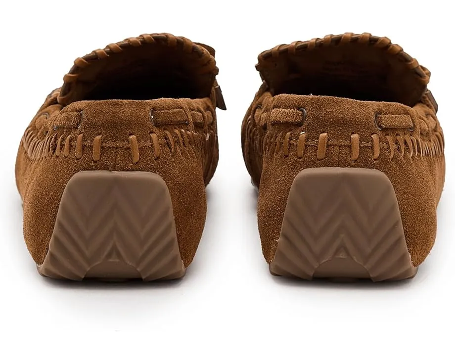 Мокасины Free People Misty из мягкой замши с квадратным носком