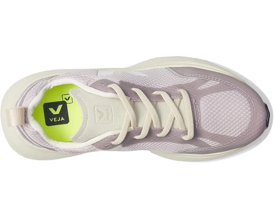 Детские кроссовки VEJA Small Canary Light с текстильным верхом и эластичными шнурками