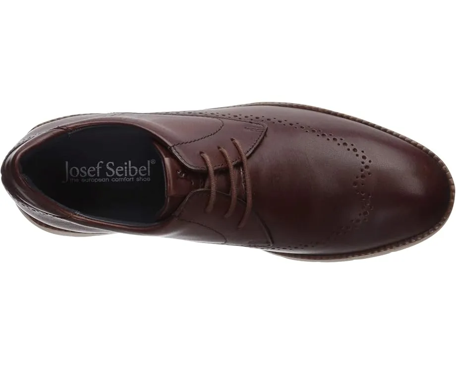 Оксфорды Josef Seibel Tyler 33 с декоративными брогами и амортизированной стелькой