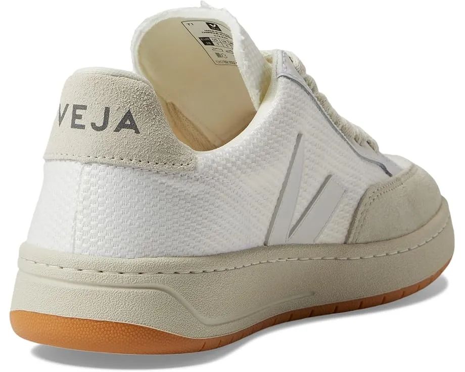 Кроссовки VEJA V-12 из натуральной кожи с перфорацией