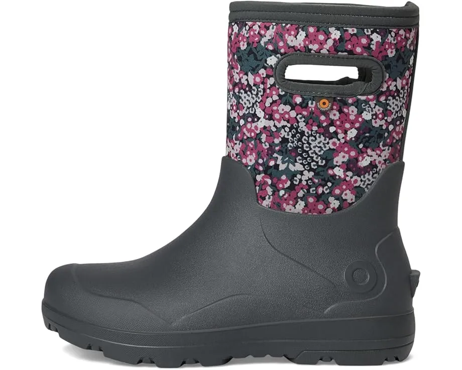Детские сапоги Bogs Kids York Seamless с цветочным принтом и водонепроницаемой конструкцией