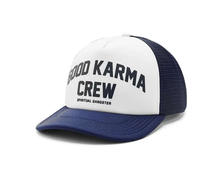 Бейсболка Good Karma Trucker Hat от Spiritual Gangster индиго