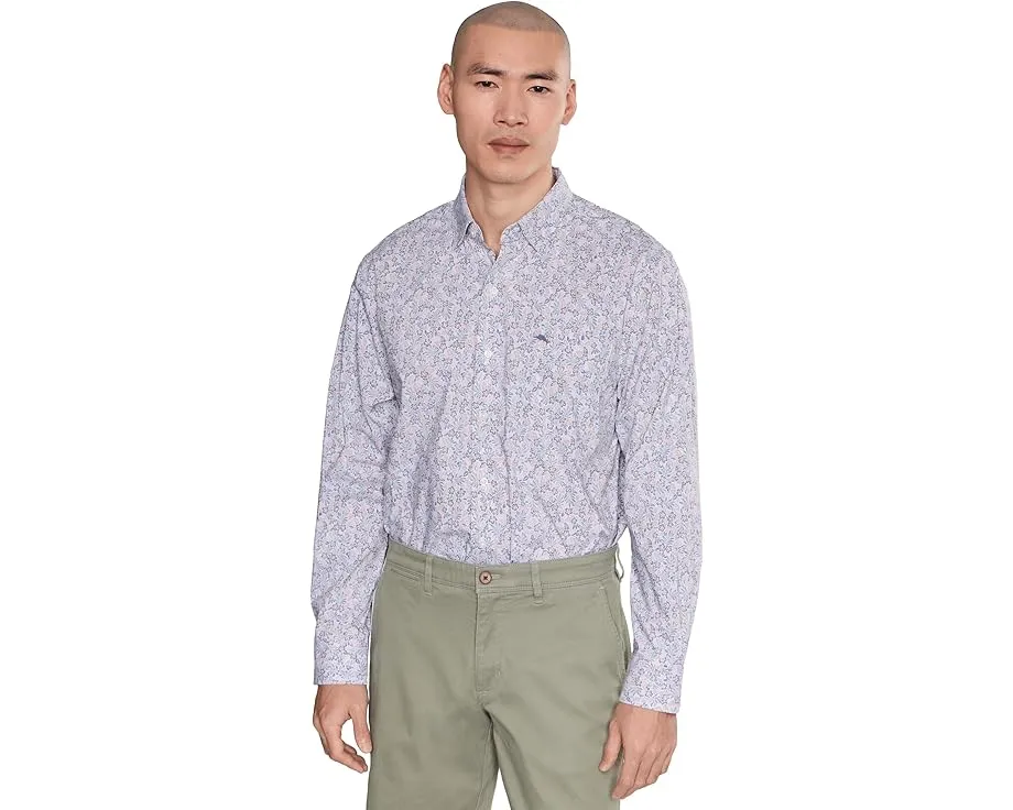 Рубашка Tommy Bahama Sarasota Stretch Aveiro Sands с цветочным принтом и эластичной тканью
