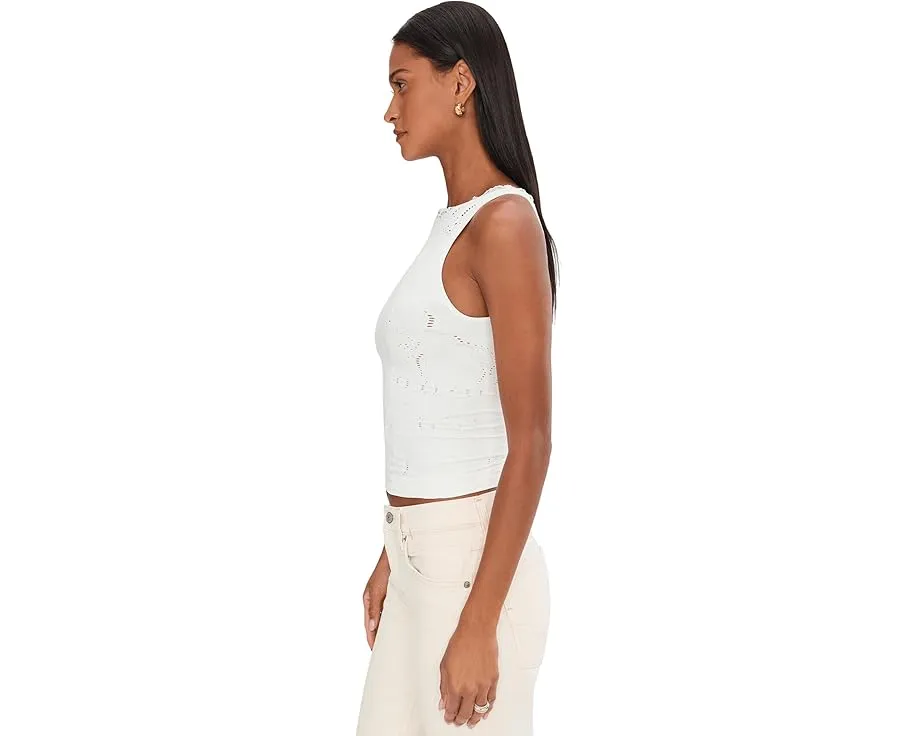 Топ Flirty Flutters Tank с вырезом лодочкой и вышивкой Free People