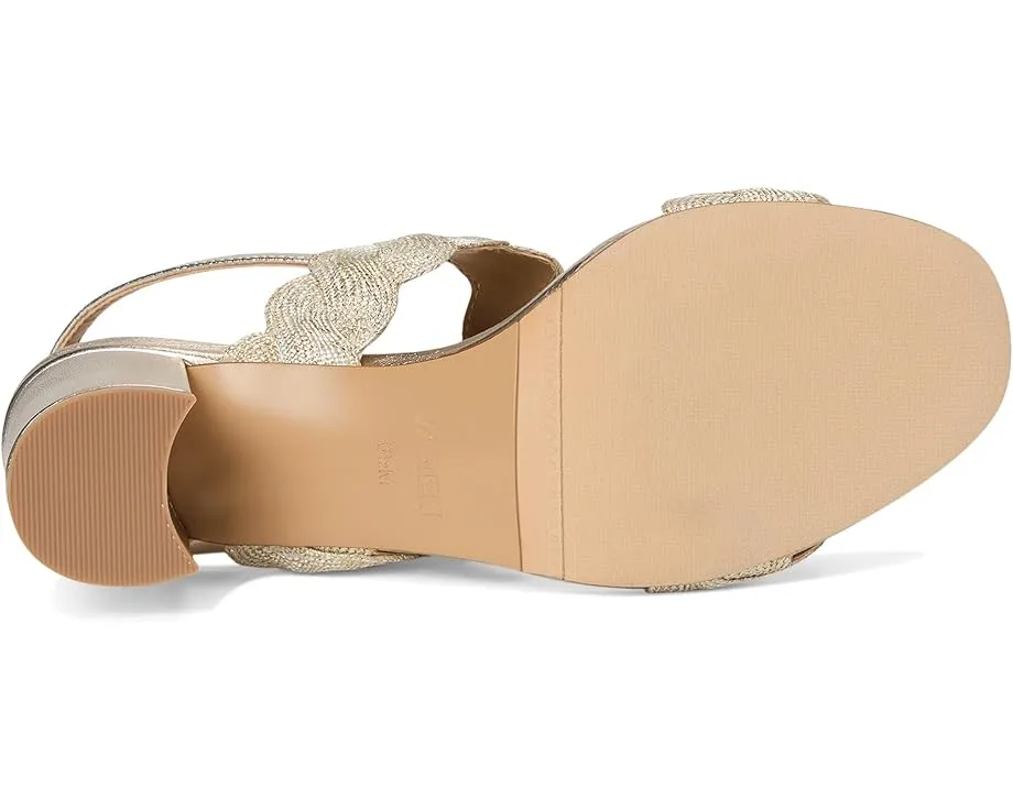 Босоножки Vaneli Lettie на устойчивом каблуке с регулируемой задней лямкой