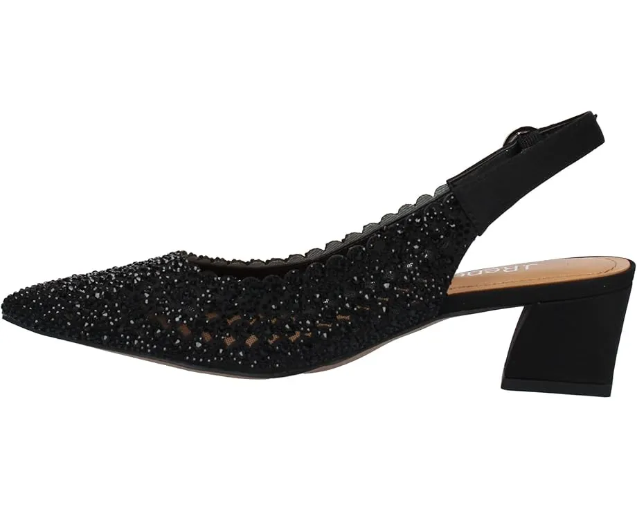 Туфли J. Renee Pranil на квадратном каблуке с отделкой стразами