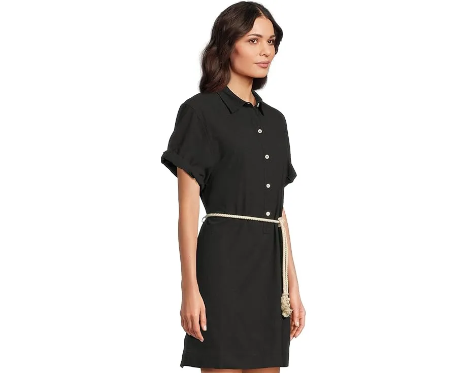 Платье-рубашка Half Placket с коротким рукавом от Lilla P