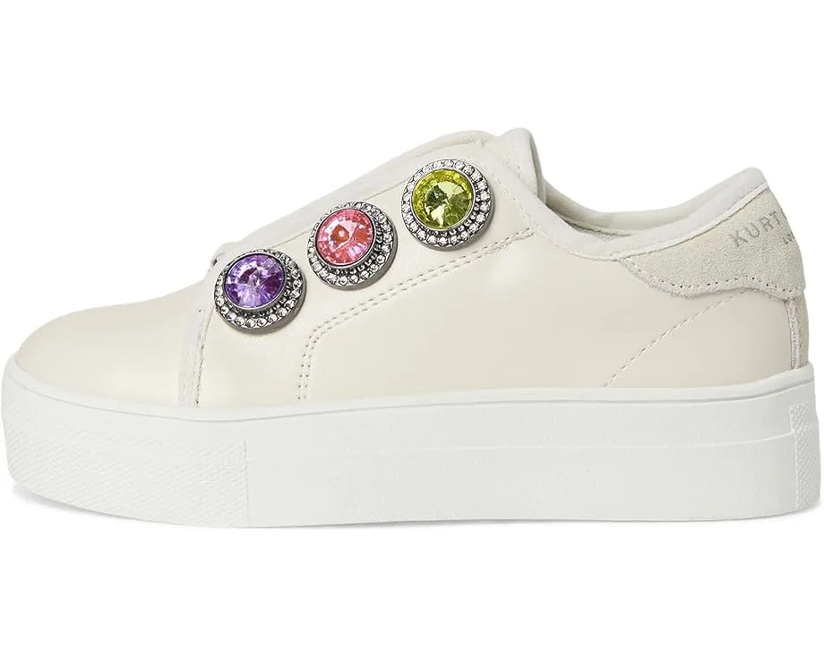 Kurt Geiger London Kids кроссовки Mini Laney Octavia с кожаным верхом и декором