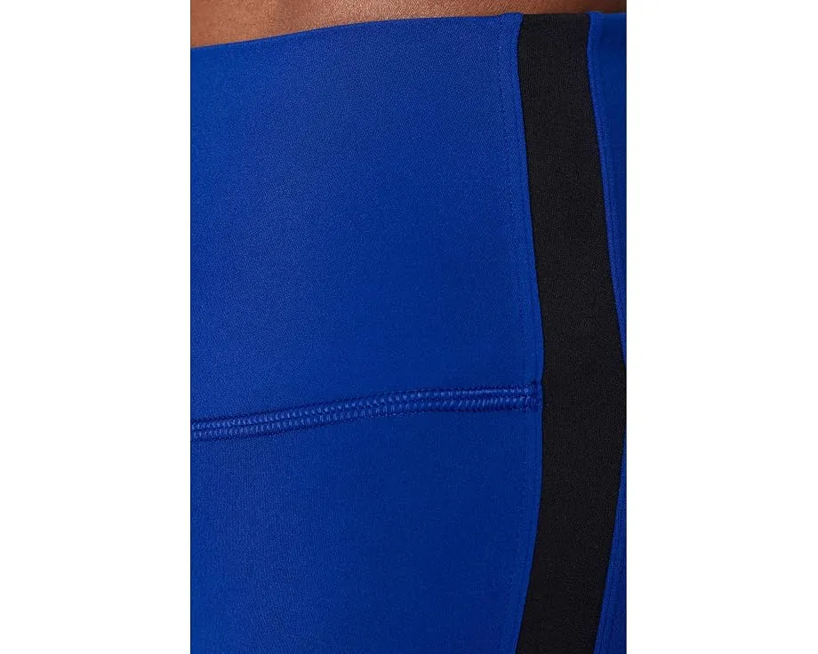 Леггинсы Splits59 Clare High Waist Rigor 7/8 с высокой талией и контрастной полосой