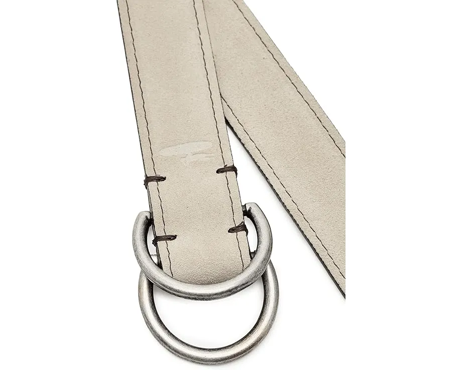 Ремень johnnie-O O Ring Suede из замши с двойной пряжкой