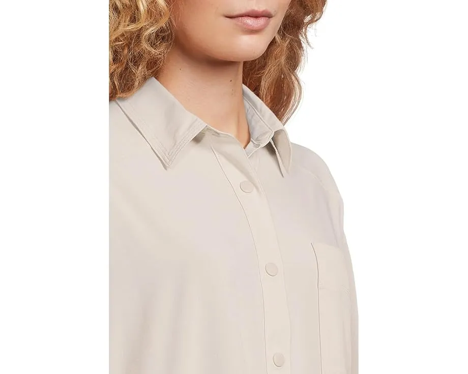 Рубашка Railay Oversized Button Down с защитой UPF 50+ и карманами Prana