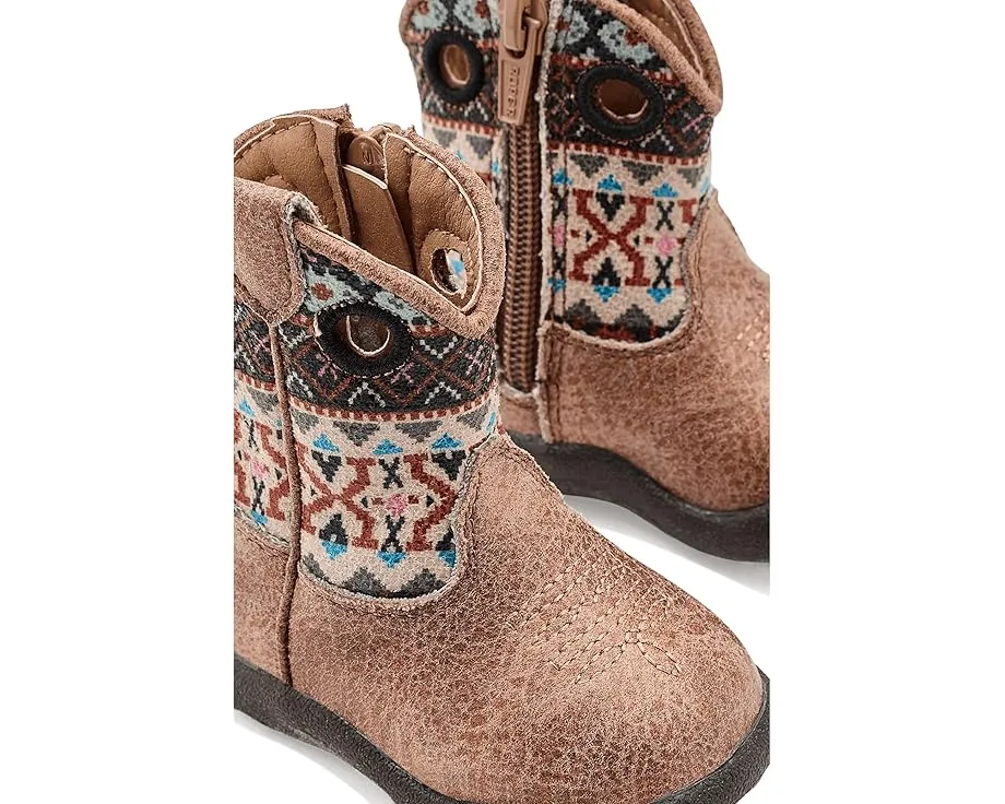 Сапоги Cowbaby Willow Aztec с принтом ацтеков и боковой молнией