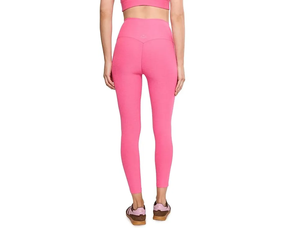 Beyond Yoga лосины Spacedye Streamline цвета Luscious Pink Heather
