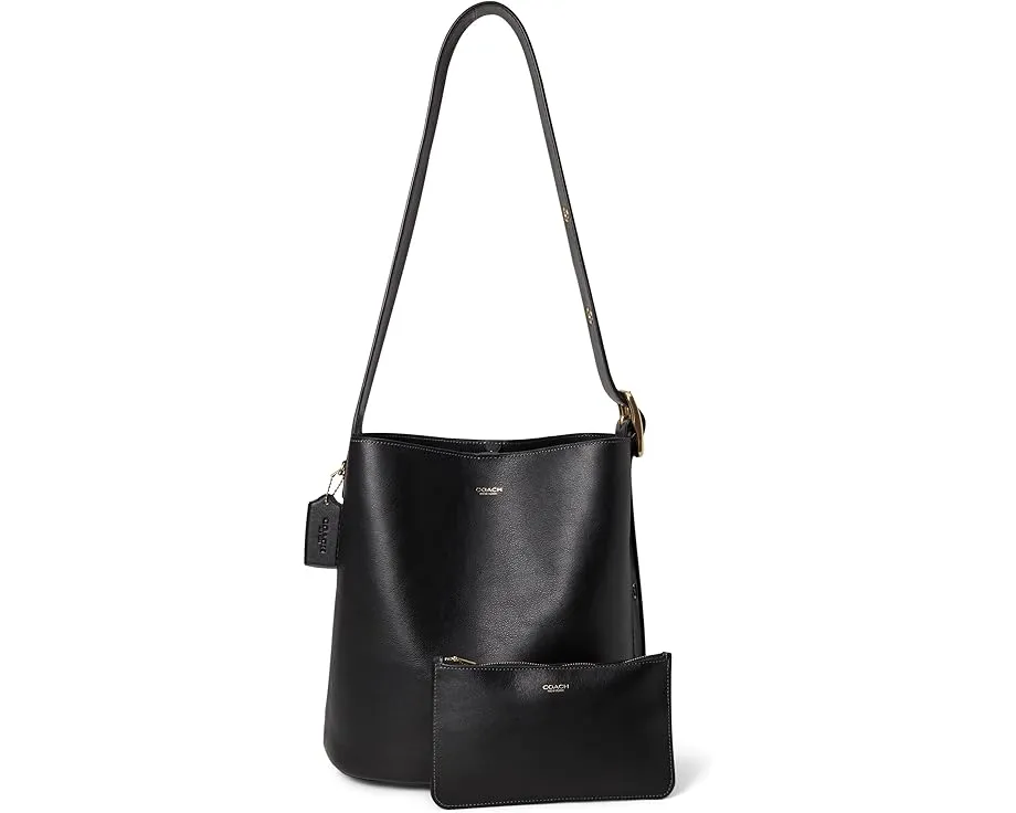 Ведро сумка COACH Bleecker Bucket Bag из кожи с вынимаемым мешочком