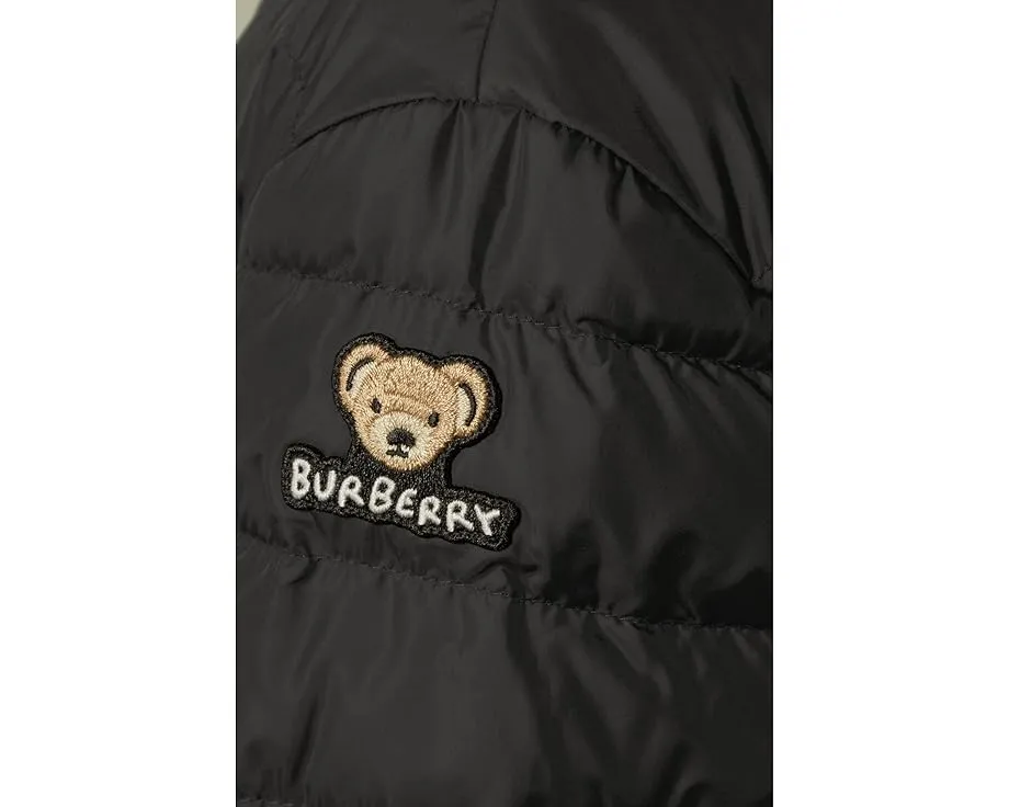 Куртка Burberry Kids Cecilia Puffer с капюшоном и утеплителем
