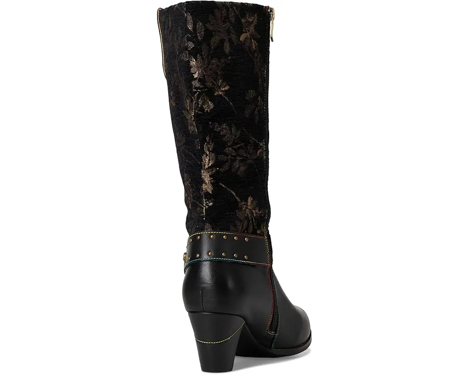 L'Artiste by Spring Step Сапоги Wyoming в ковбойском стиле с цветочным принтом