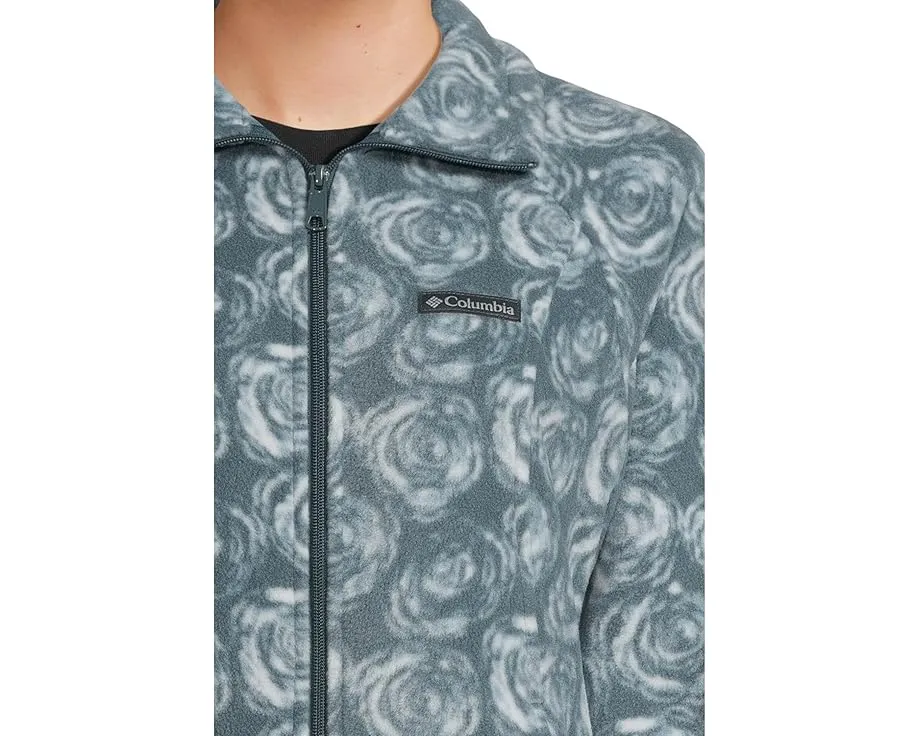 Columbia Benton Springs Printed Full Zip флисовая толстовка с принтом