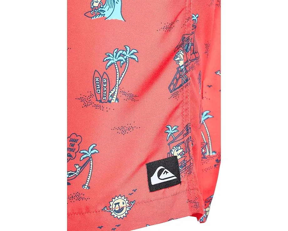 Детские спортивные шорты Everyday Mix Volley с принтом Quiksilver Kids