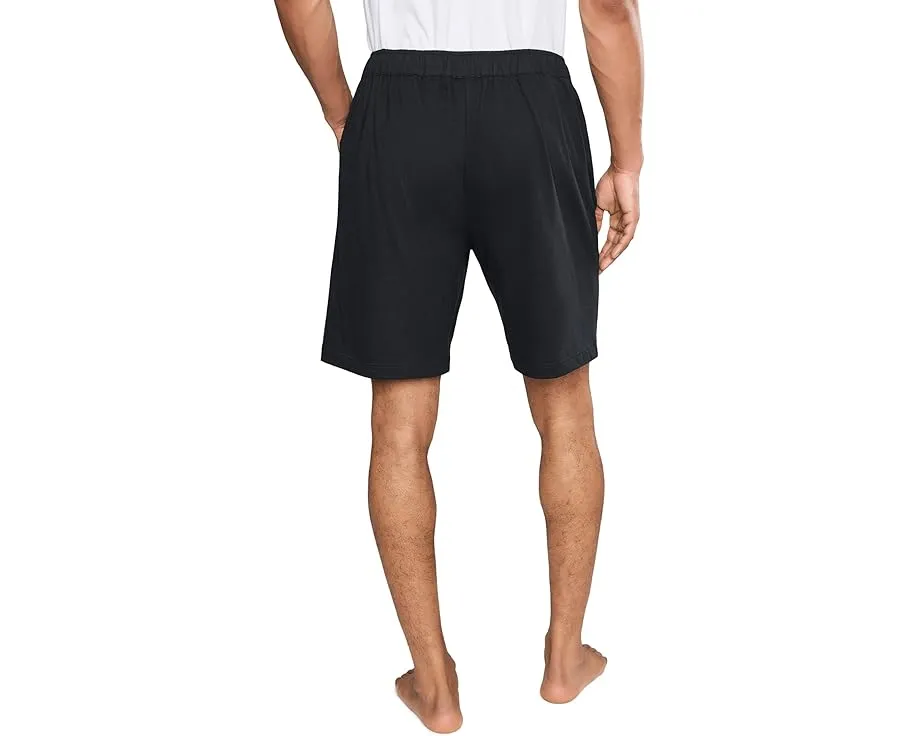 Хлопковые шорты для сна и отдыха с контрастными вставками от Hanro