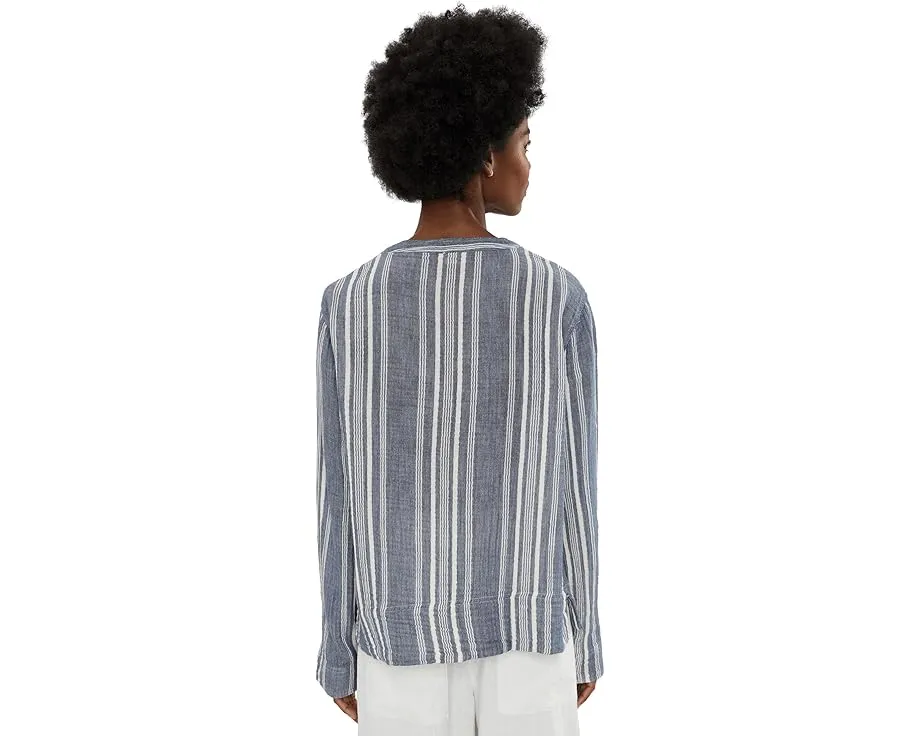 Faherty топ Dune Cotton Gauze Harbor из хлопка