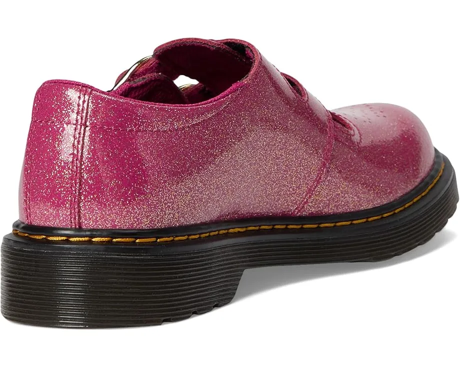 Детские туфли Dr. Martens 8065 Y с перфорацией и пряжками