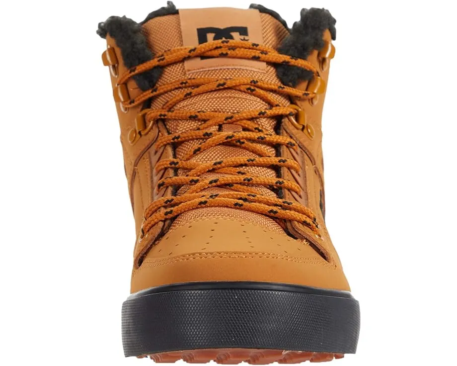 DC Зимние кроссовки Pure High-Top WC WNT из нубука и баллистического нейлона
