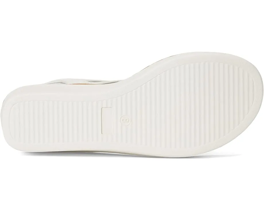 Сандалии Bianca на танкетке с Т-образным ремешком и пряжкой