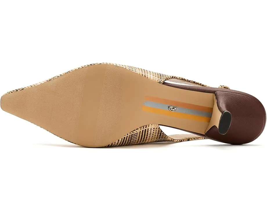Туфли Sam Edelman Bianka Sling с острым носком и низким каблуком