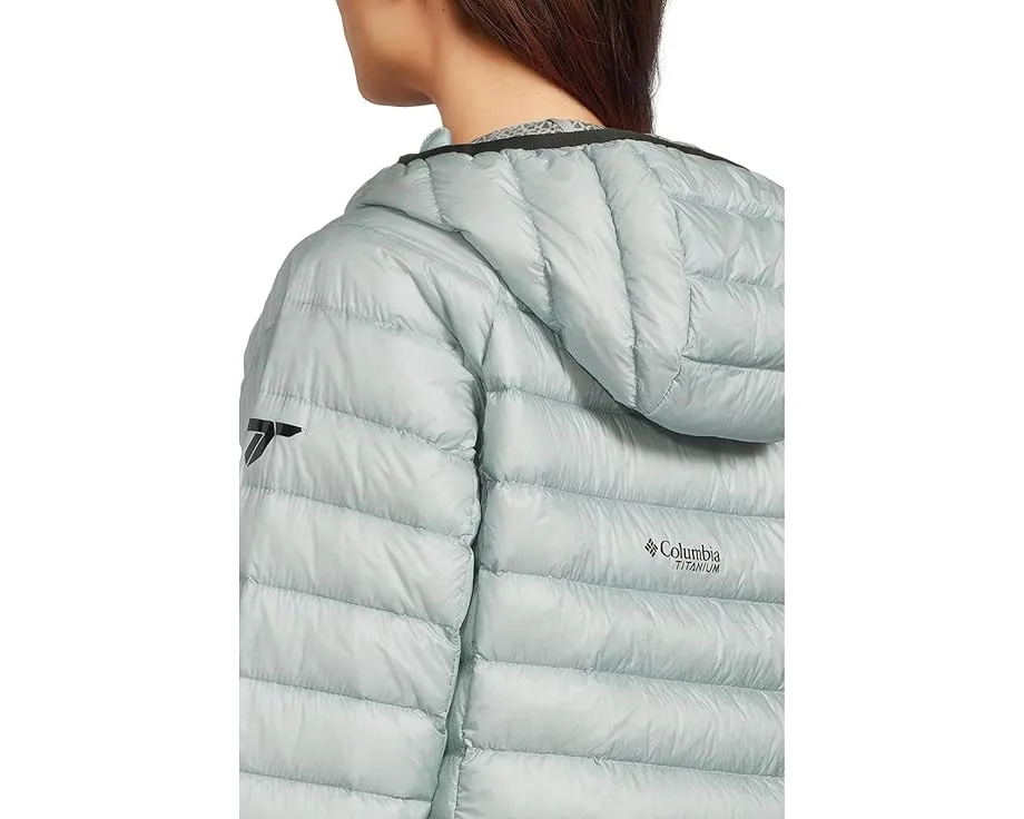 Пуховая куртка Columbia Arctic Crest с капюшоном и технологией Omni Heat Arctic