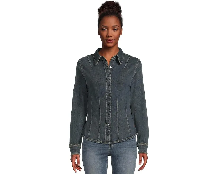 Рубашка Levi's® Premium Long Sleeve Shaped из денима