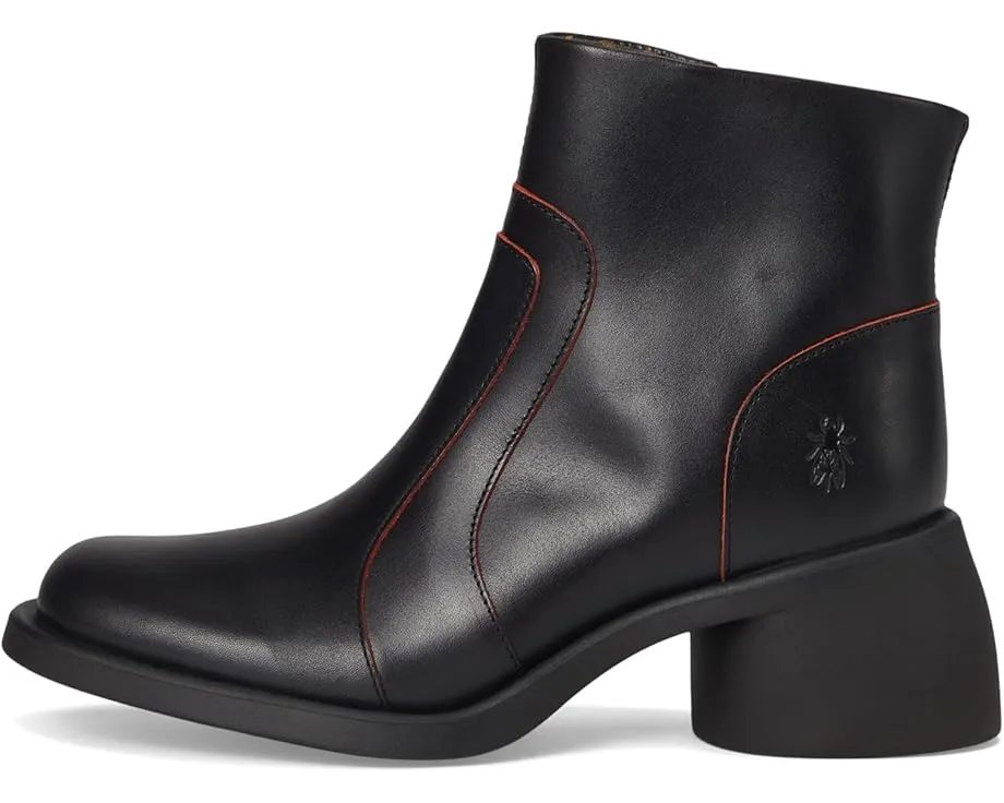 Ботинки Hewi304fly на расклешенном каблуке из мягкой кожи FLY LONDON