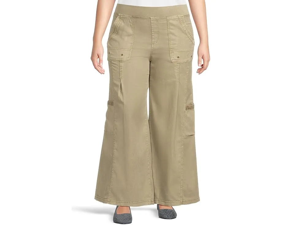 Широкие брюки Tove Wide Leg с контрастной резинкой и карманами