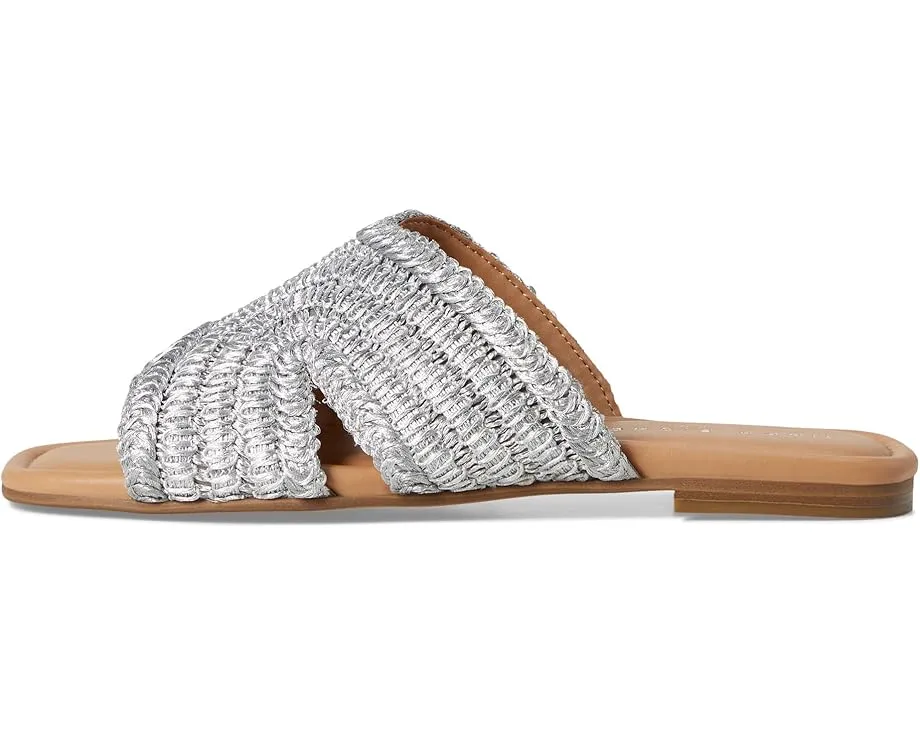 Сандалии Marc Fisher LTD Narda с квадратным носком из искусственной рафии