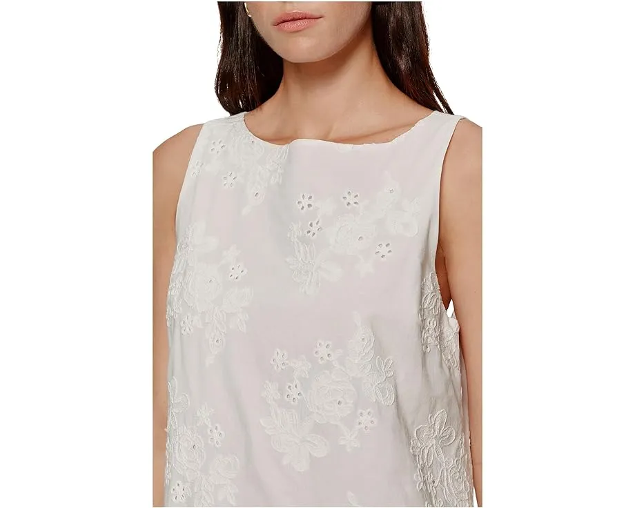 Платье Sanctuary Garden Eyelet Bubble с вырезом лодочкой и пузырьковым подолом