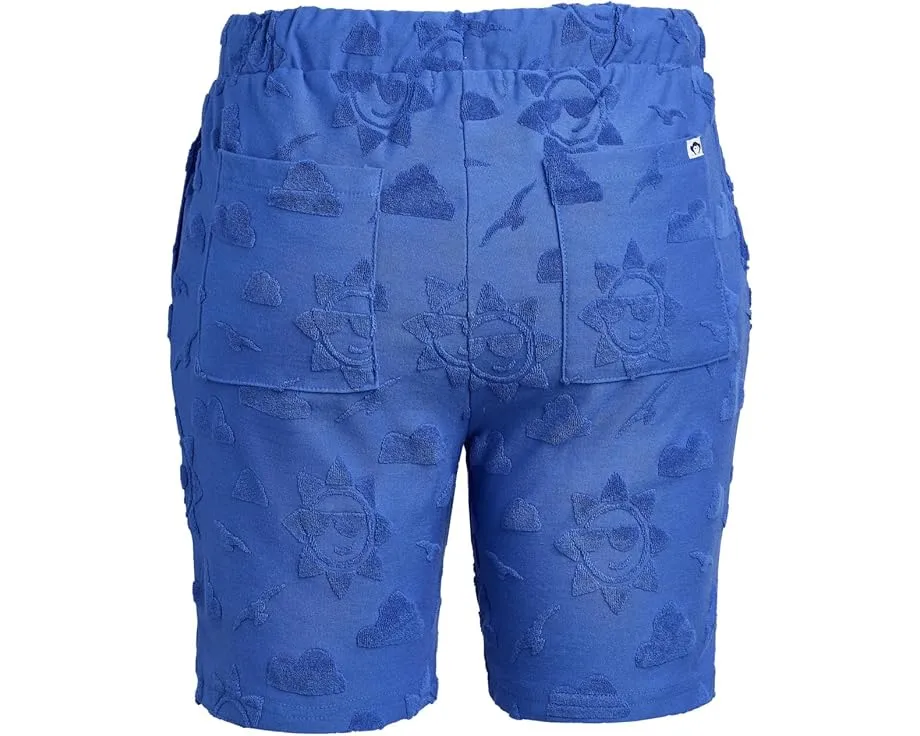 Appaman Kids Resort Shorts с поясом на шнурке и принтом