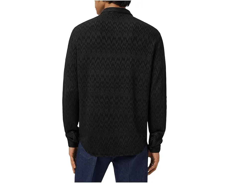 Рубашка John Varvatos Redmond с воротником и длинными рукавами