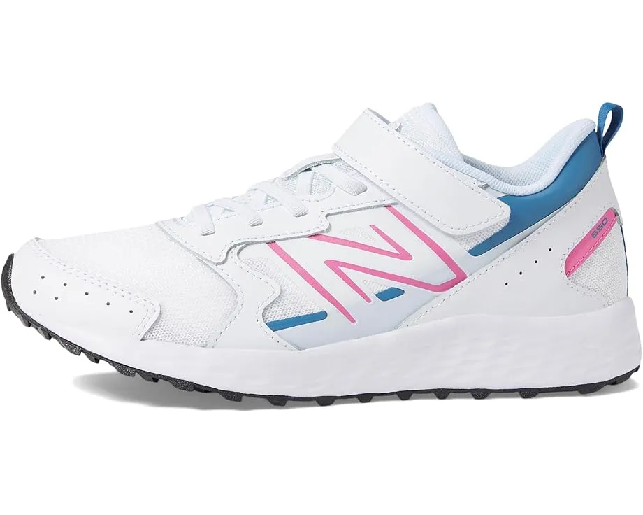 Детские кроссовки New Balance Fresh Foam 650 с эластичными шнурками и верхней липучкой